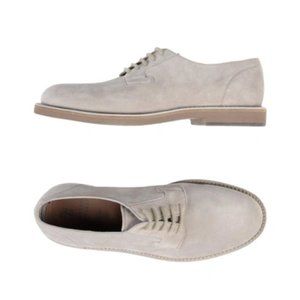 Brunello Cucinelli mens Suede Derby shoes size 41